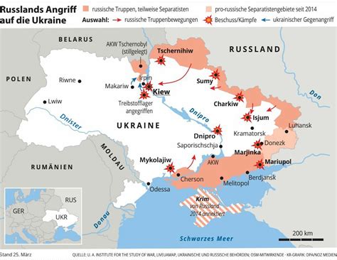 ukraine krieg aktuelle lage karte osze